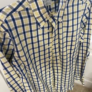 Brooks Brothers regent plaid dress shirt